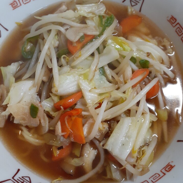 市販のラーメンで一工夫★野菜ラーメン★